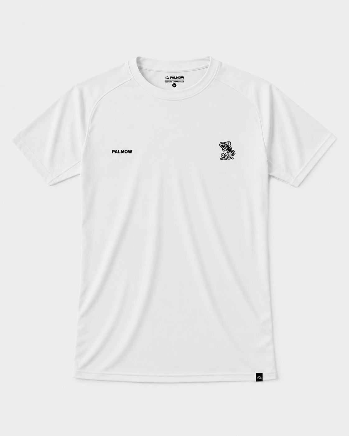 La Sardine – T-shirt running – Summer 2026 – Blanc – Mixte Main image