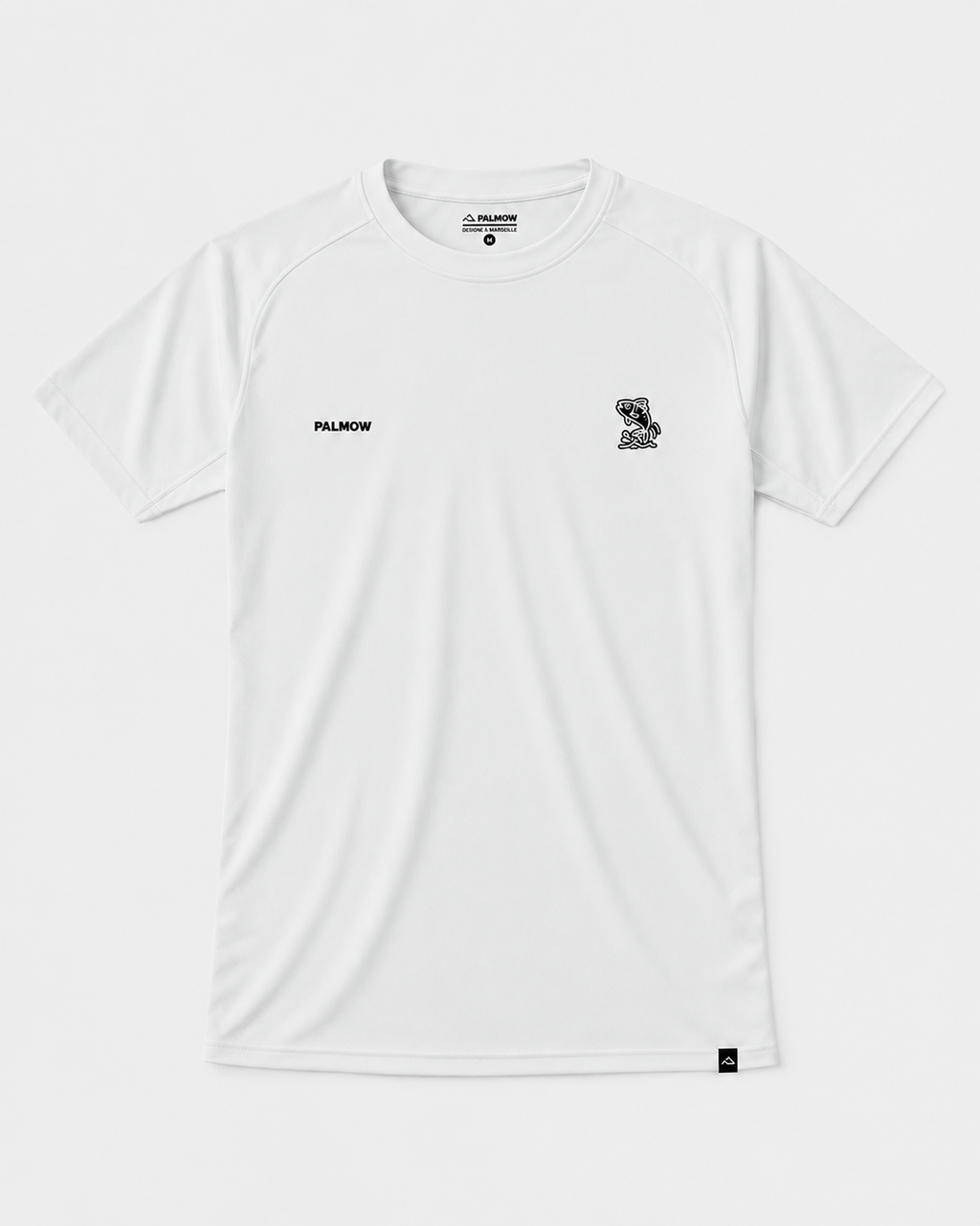La Sardine – T-shirt running – Summer 2026 – Blanc – Mixte