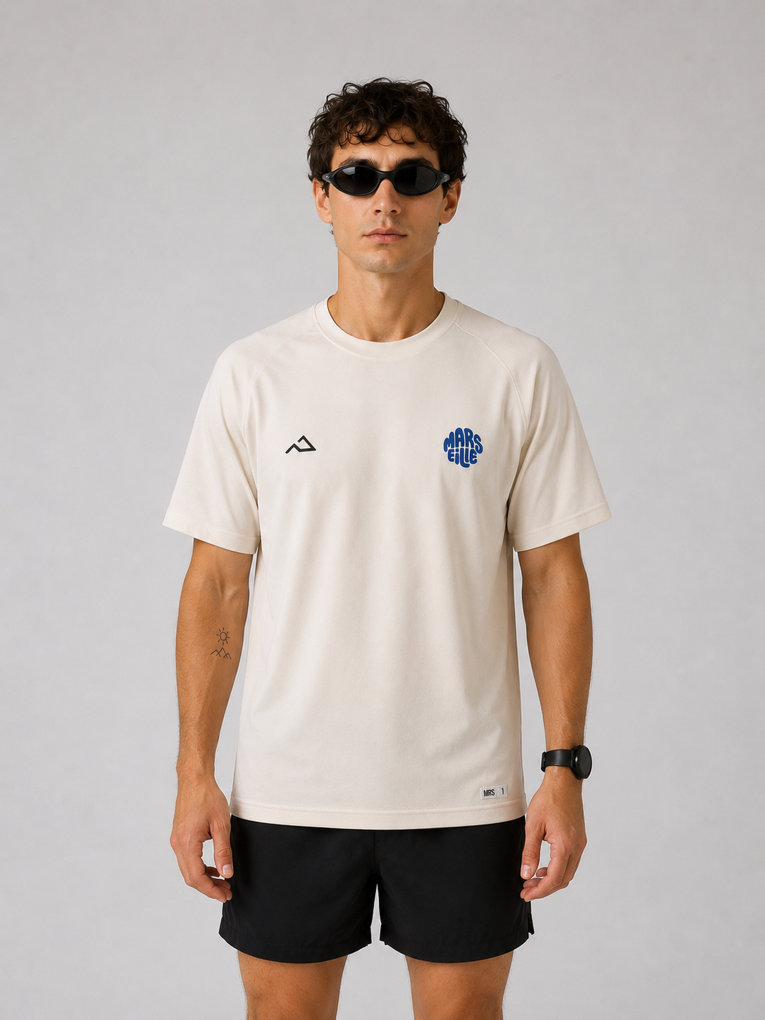 T-shirt running – Marseille Series – Beige – Mixte Image secondaire du produit