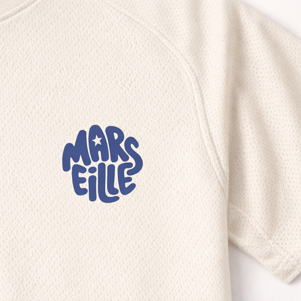 Running t-shirt – Marseille Series – Beige – Mixed Secondary image