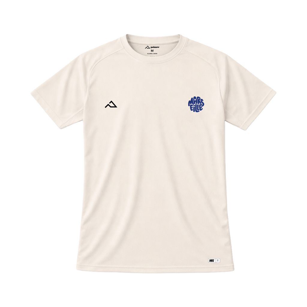 T-shirt running – Marseille Series – Beige – Mixte