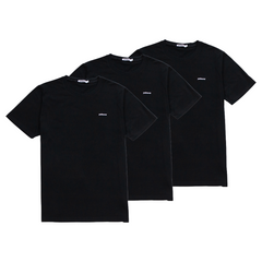 Lot de 3 T-shirts Meije – Noir