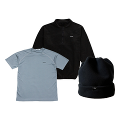 Lot Essentiel Palmow – Polaire + Bonnet + T-shirt + T-shirt Écrin