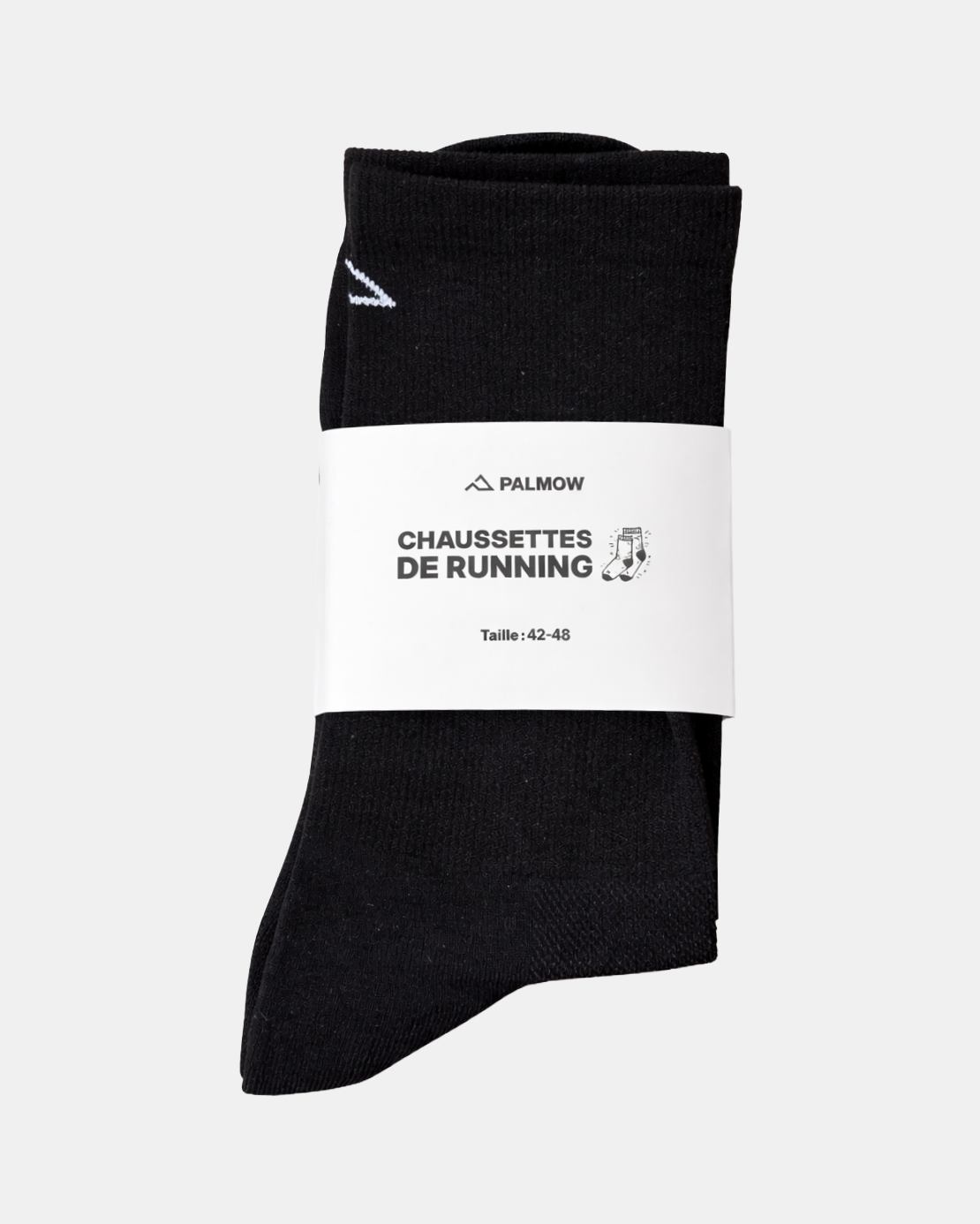 Chaussettes running – Essentials Series – Noir – Mixte Image secondaire du produit